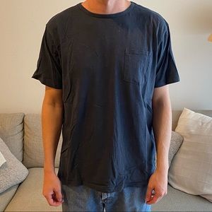 Navy Roark Pocket T-Shirt